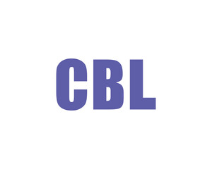 CBL logo design vector template. CBL