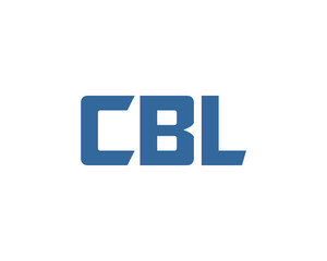 CBL logo design vector template. CBL