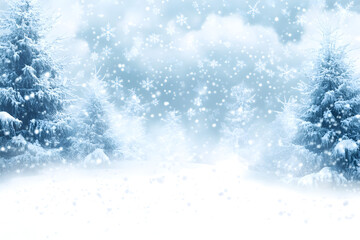 Snow Covered Alpine Village at Twilight with Scenic Lake and Mountain Views