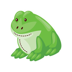 stuffed frog toy