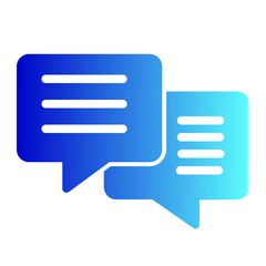 Talk bubble speech icon. Blank empty bubbles vector design elements. Chat on line symbol template. Dialogue balloon sticker silhouette