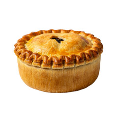 Meat pie on transparent background