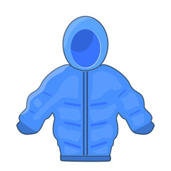 blue t shirt jacket isolated on white background