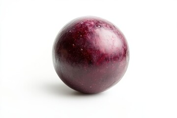 Fresh acai fruit isolated on a white background