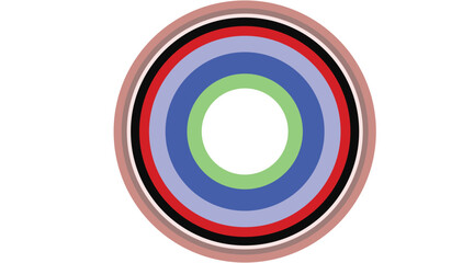 Abstract shape animated color saver computer transition background