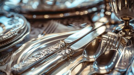 Polishing Silverware: Revitalize tarnished silverware by applying a polishing cloth or solution, bringing back its shine and returning its original luster.
