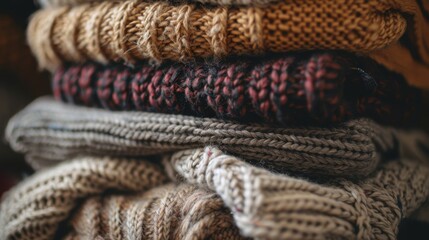 Fototapeta premium Decluttering Closets: Sort through your clothes and accessories to decide what to keep, donate, or store, maximizing closet space and achieving a more organized home. 