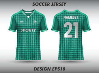 Soccer jersey template sport t shirt design