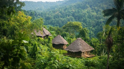 Eco-tourism program in tribal region, guided tours with locals