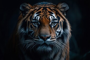 Naklejka premium portrait of a tiger