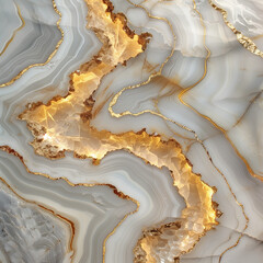 Fototapeta premium white marble with golden stripes
