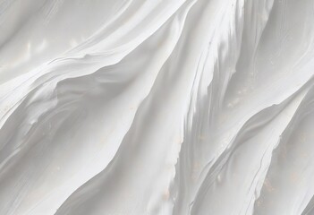 Obraz premium White abstract fluid lines on a textured background, dynamic, creative, bright, flowing, decorative