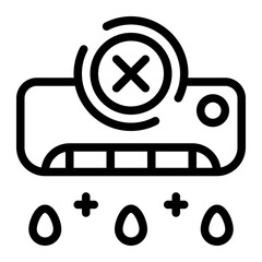 Cooling Line Icon