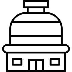 Obraz premium Observatory Icon