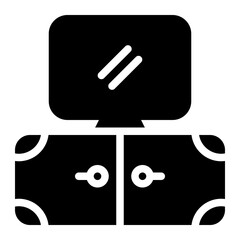 Wooded Solid Icon
