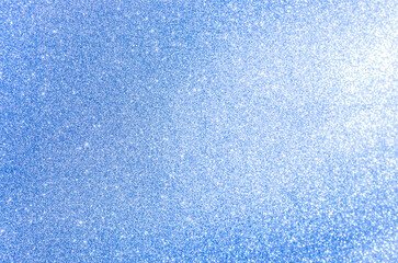 Abstract blue glitter texture background, blank blue glitter pattern background