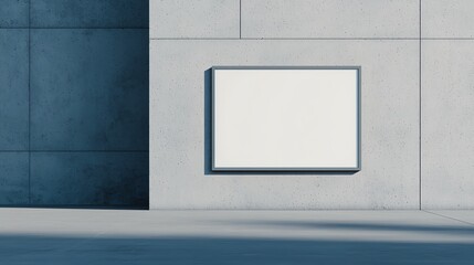 Realistic branding mock-up for outdoor billboards, Mock-up, branding realistic