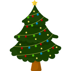 Christmas Tree Illustration