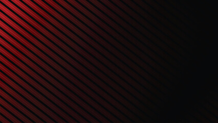 Abstract black and red stripes line gradient background for backdrop or presentation