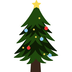 Christmas Tree Illustration