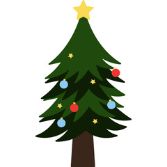 Christmas Tree Illustration