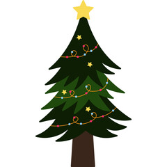Christmas Tree Illustration