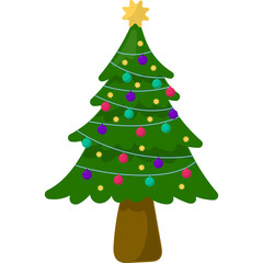 Christmas Tree Illustration