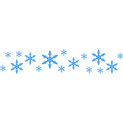 Snowflakes Border