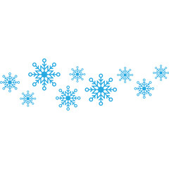 Snowflakes Border Decoration