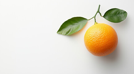 Tangerine, a set of tangerines on a white background, created by Generative AI technology.