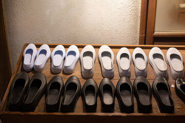 Obraz premium a traditional Korean rubber shoe.
