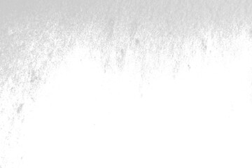 Natural white snow on a transparent background