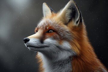 Fototapeta premium red fox vulpes