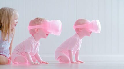 Family Interaction with Holographic Technology and Augmented Reality in a Modern Living Room