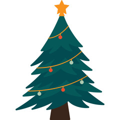 Christmas Tree Illustration
