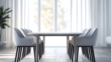 Minimalist Dining Room Interior Design