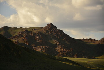 Beautiful Mountains in Western Mongolia