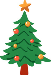 Christmas Tree Illustration