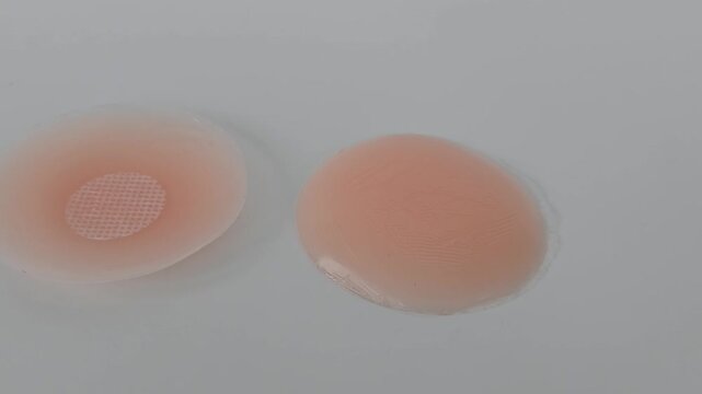 Pair of silicone sticker pad to cover ,Nipple cover 