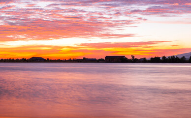 Kampot Sunset at island
