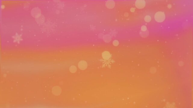 background animate with bokeh and stars