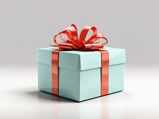 Obraz premium Luxury Gift Box Cutout on Clear Background