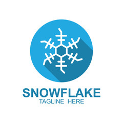 Snowflake Logo vector, Christmas Holiday snowflake picture, snowflake app icon, Snowflake illustration Design.