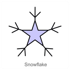 Obraz premium Snowflake