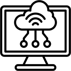 Cloud Computing Icon