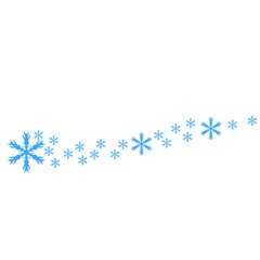 Snowflake Decoration Border