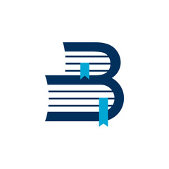 Logos are the words e-Book. Outline and unique.