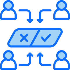 Collaborative Decision Making Icon