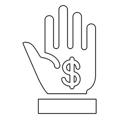 Obraz premium Perk icon in line style