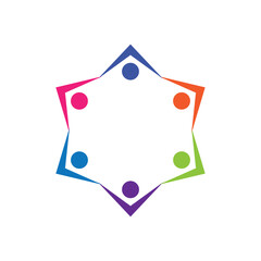 Community Logo Stock Illustrations